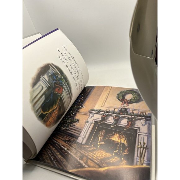 Coca Cola Santa Twas the Night Before Christmas Clement C Moore Book - Picture 12 of 13